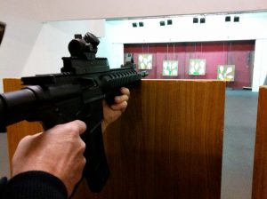 Mini rifle at NE Lincs Target Club